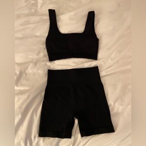 amazon ribbed workout set